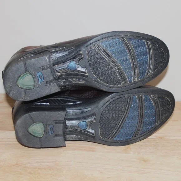 MENS ARIAT PADDOCK BOOTS 10EE BROWN LEATHER - Picture 5 of 7